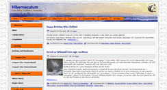 Desktop Screenshot of hibernaculum.de