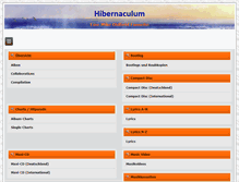 Tablet Screenshot of hibernaculum.de